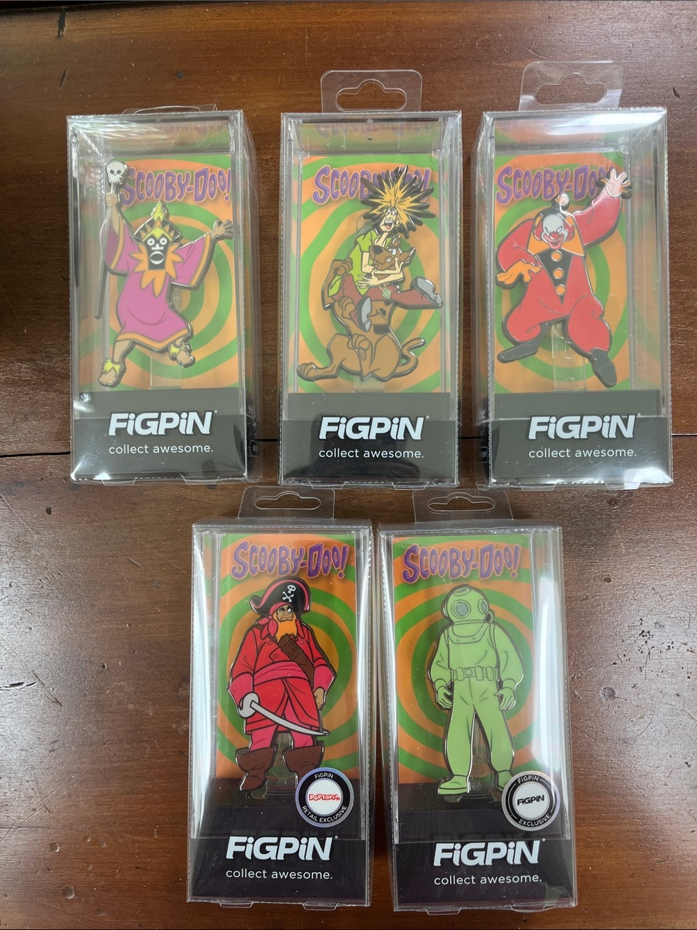 FiGPiN Scooby-Doo Enamel Pin Set